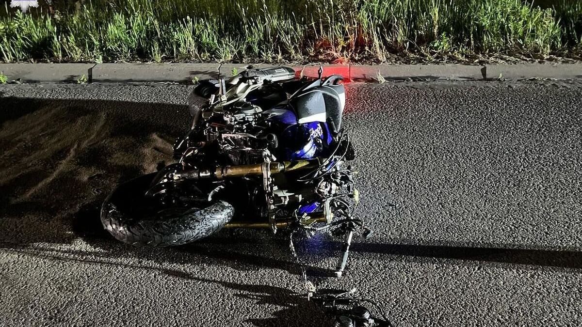 Wypadek motocyklisty w Niedrzwicy Dużej