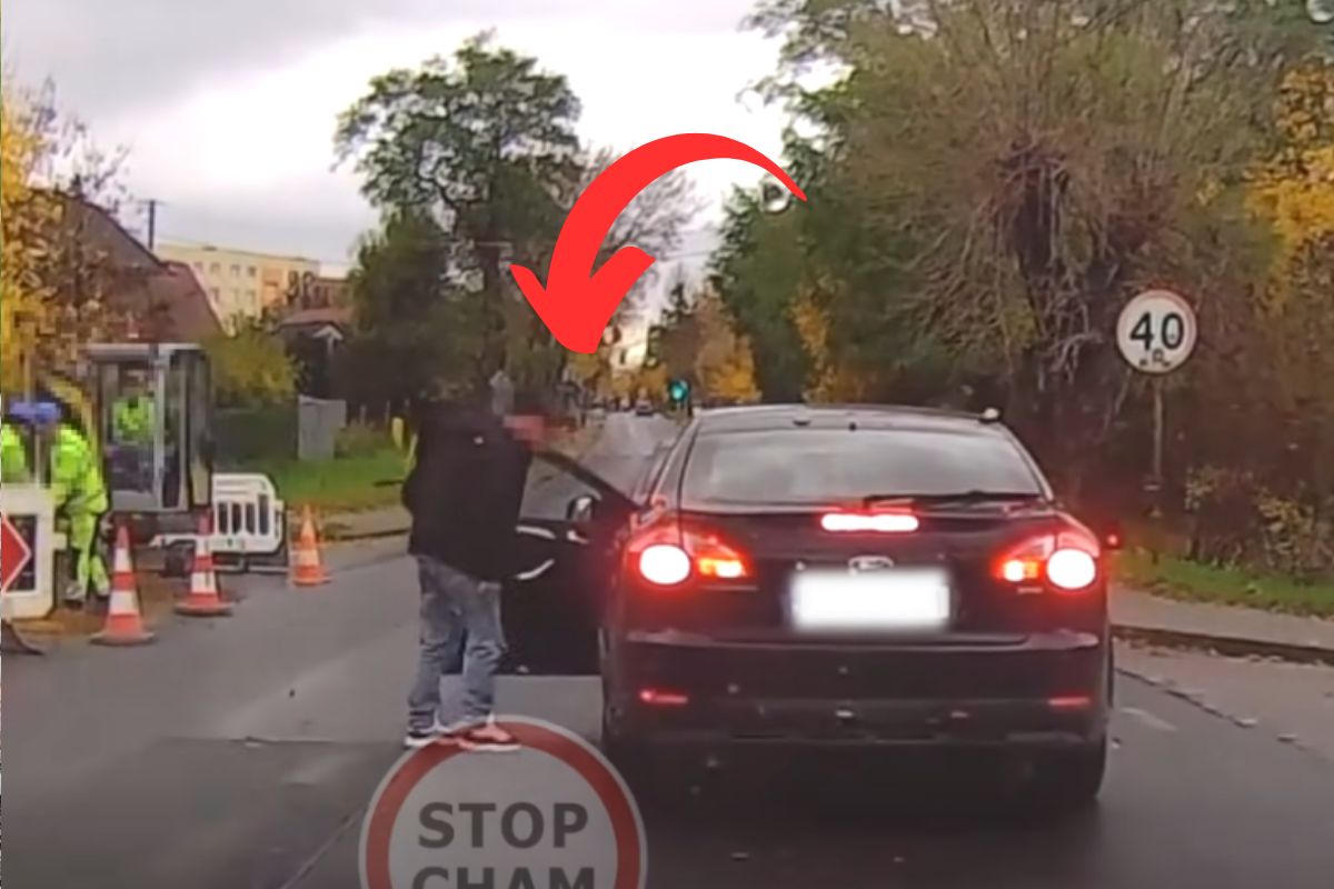 "Napluł oraz zwyzywał". Niesie się nagranie z Chrzanowa