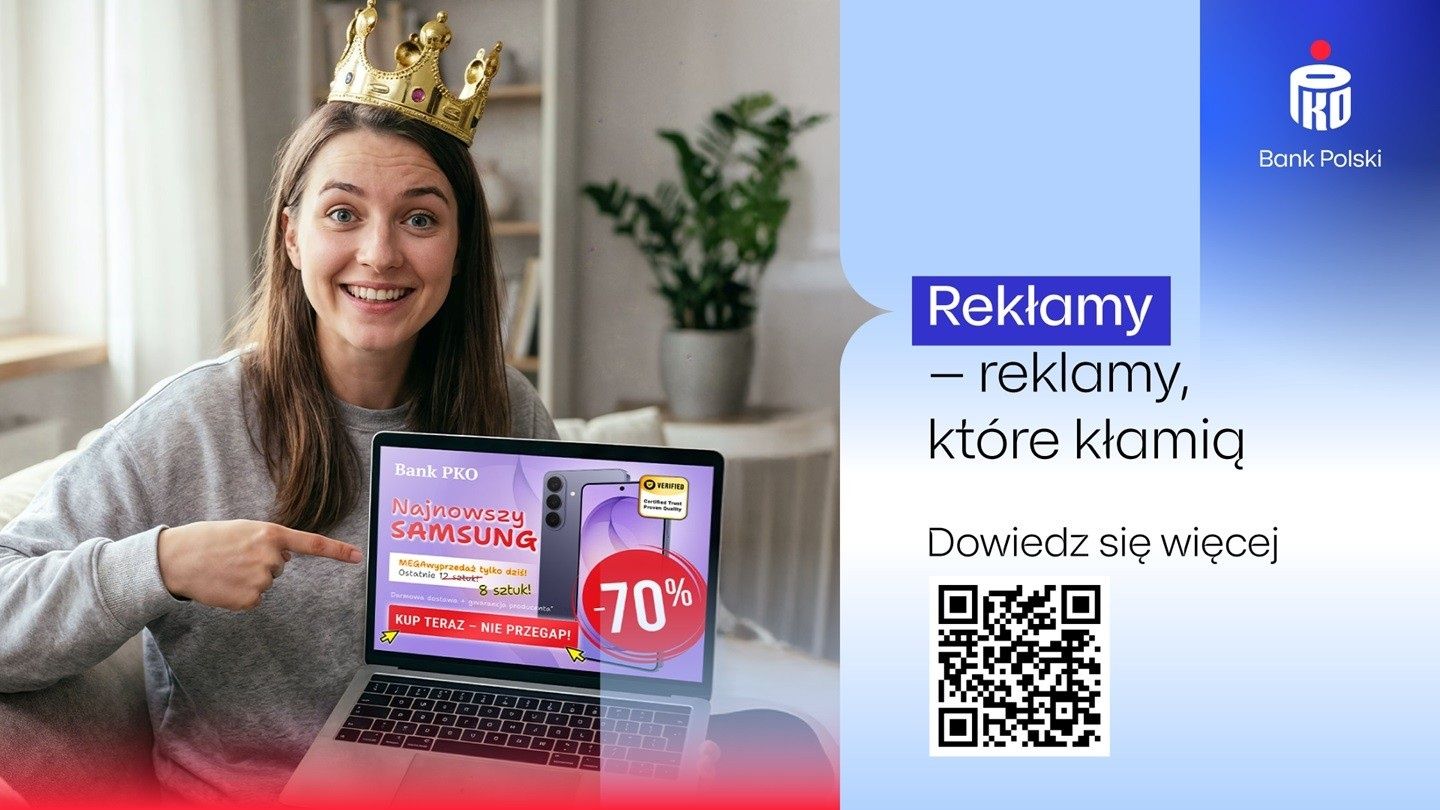 "Rekłamy, które kłamią" w nowej kampanii PKO BP