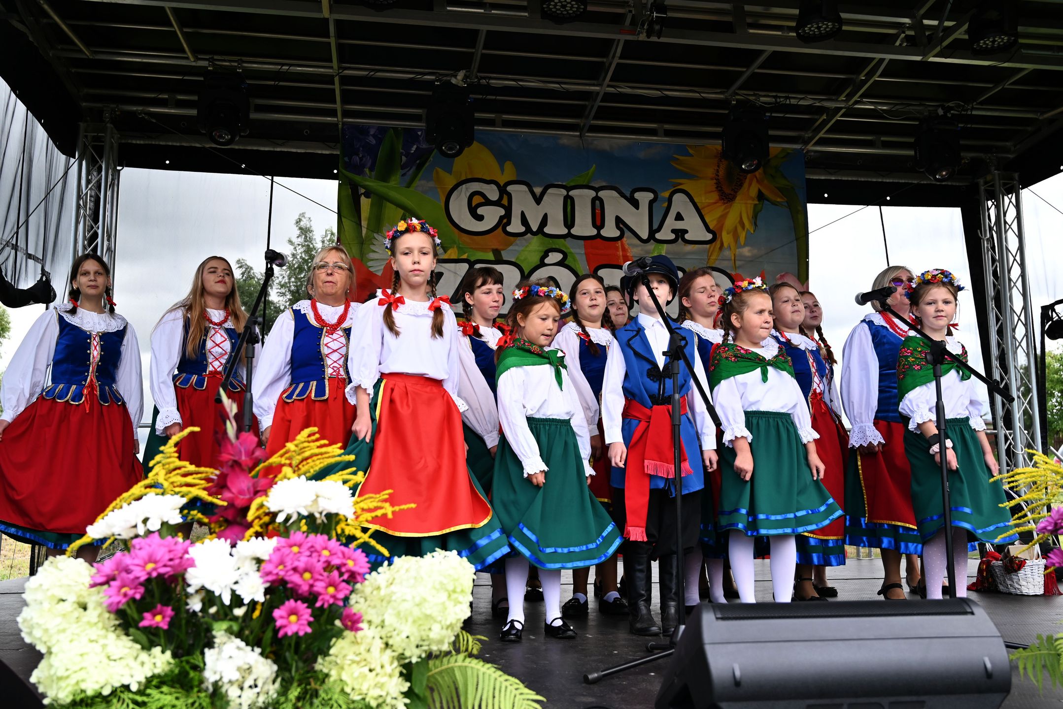 Tak wyglądały dożynki w gminie Zbójno