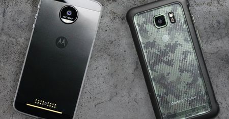 Moto Z Force vs Galaxy S7 Active - który smartfon wytrzymalszy?