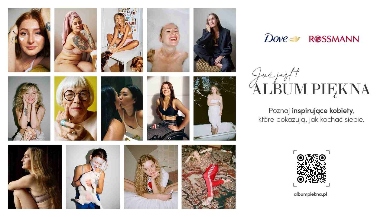 Album Piękna – Dove i Rossmann wspierają kobiety i ich naturalne piękno