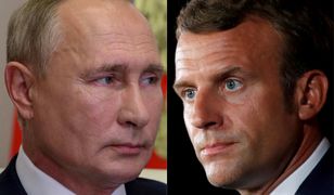 Pałac Elizejski: Macron i Putin uzgodnili, że podejmą wszelkie działania, by zachować pokój