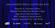Gala Nagród Press Club Polska 2023