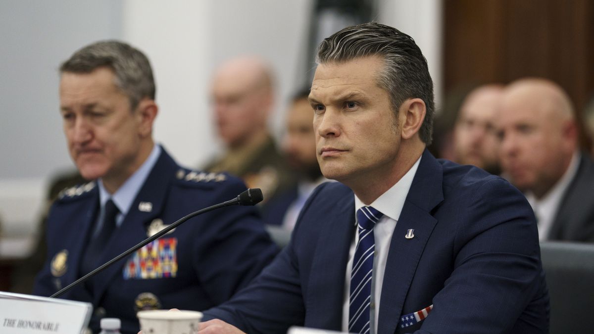  Sekretarz Obrony USA Pete Hegseth na Podkomisji Obrony