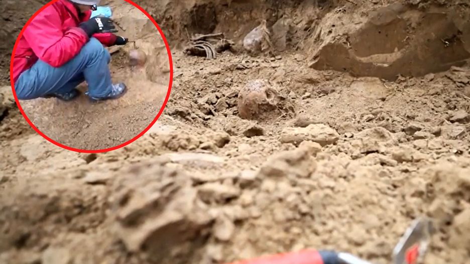 Archeolodzy prowadzą wykopaliska na dawnym cmentarzu