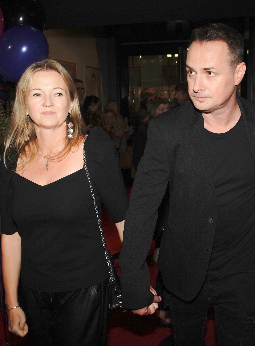 Paweł Małaszyński z żoną Joanną Chitruszko