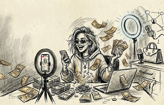 [PN]Od 0 do 100 tys. zł. Ile naprawdę zarabia influencer?