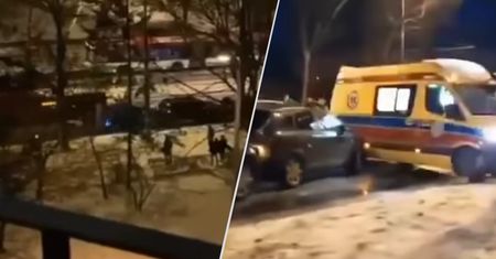Trolejbus taranuje samochody i karetkę. Pogodowy armagedon w Lublinie