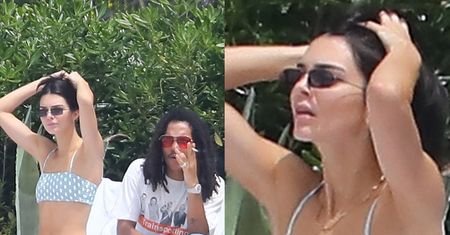Cannes 2019: Zmysłowa Kendall Jenner opala się z BYŁYM CHŁOPAKIEM Kourtney! (FOTO)