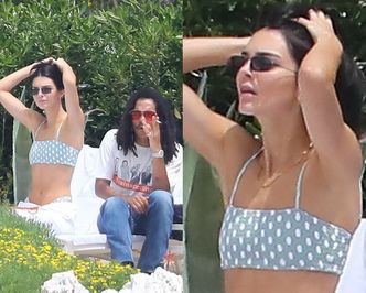 Cannes 2019: Zmysłowa Kendall Jenner opala się z BYŁYM CHŁOPAKIEM Kourtney! (FOTO)