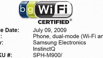 Samsung InstinctQ M900 z Androidem 1