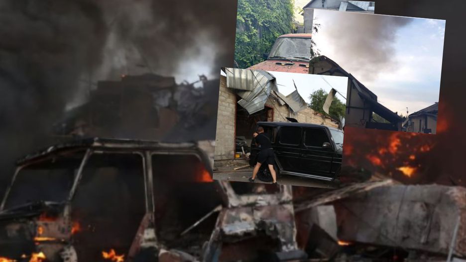 Służby walczą ze skutkami rosyjskiego ostrzału miasta Dniepr