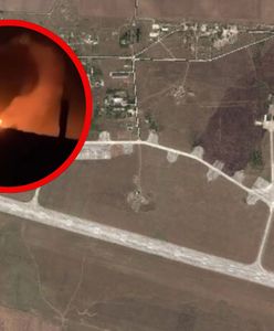 Nocny atak dronami. Uderzyli w lotnisko na Krymie
