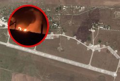 Nocny atak dronami. Uderzyli w lotnisko na Krymie