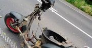 Tragiczny wypadek pod Rypinem. Nie żyje 40-letni motorowerzysta
