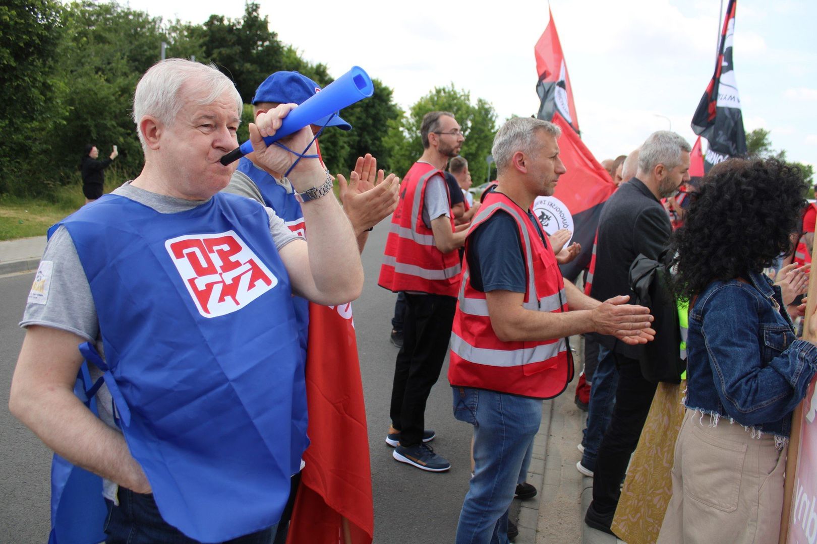 Protest pracowników Jeremiasa w Gnieźnie. Rozpoczął się trzeci tydzień strajku