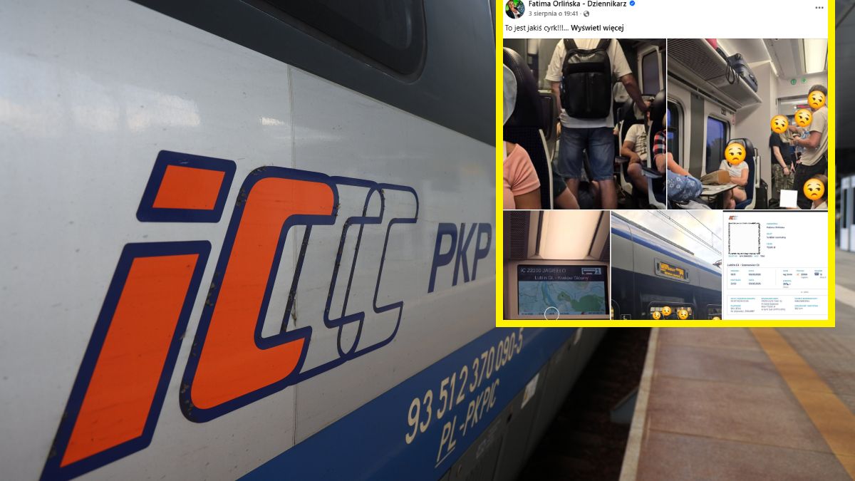 Pociąg przyjechał bez czterech wagonów