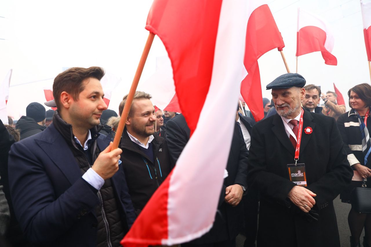 Politycy na Marszu Niepodległości