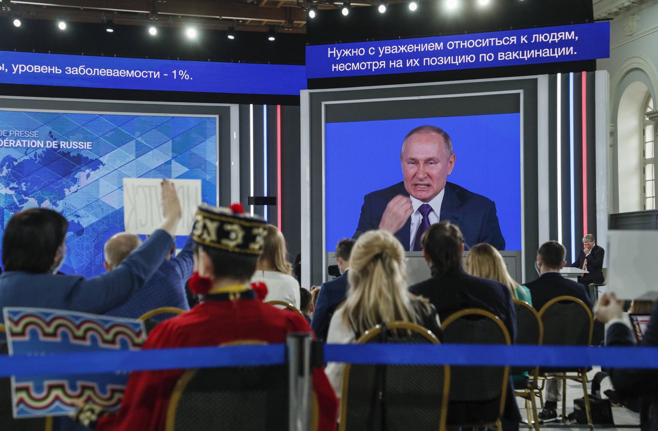 Co z wielką konferencją prasową Putina?