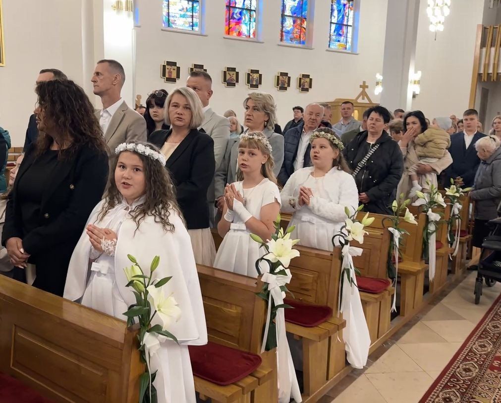 I Komunia święta w kościele pod wezwaniem Chrystusa Króla w Radomiu