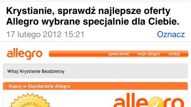 Wygodne przełączanie między mailami na iOS 1