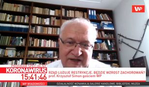 Koronawirus w Polsce. Krzysztof Simon: Większego napływu pacjentów nasza służba zdrowia nie wytrzyma