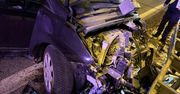 Promna Kolonia: Poważny wypadek na S7. Trzy osoby w szpitalu