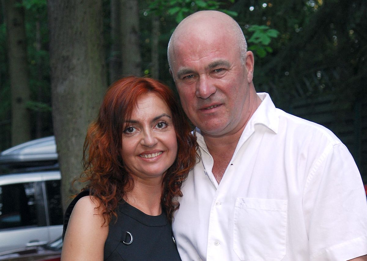 Ryszard Rynkowski z żoną Edytą rok po ślubie, 2007 r.