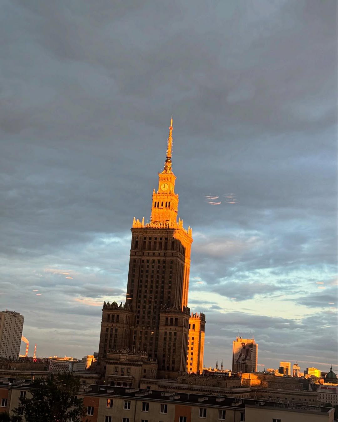 Widok z okna mieszkania Katarzyny Sokołowskiej