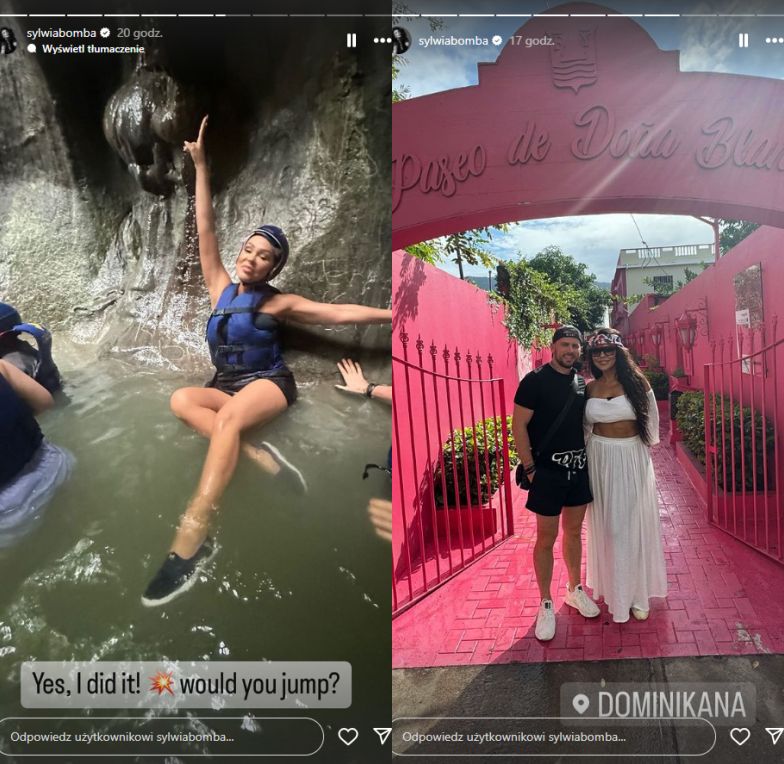Sylwia Bomba i Grzegorz Collins