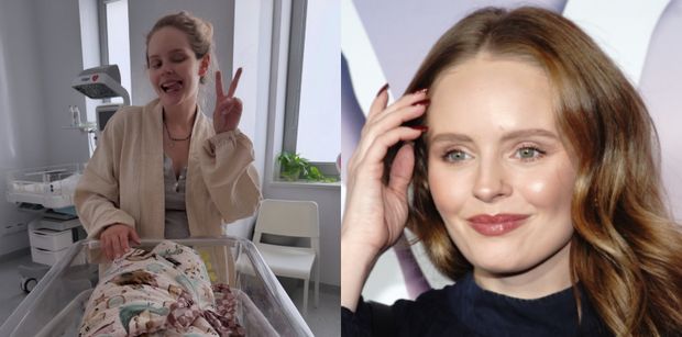 Olga Kalicka kilka dni temu urodziła. Teraz wspomina poród córki: "Skurcz był jak fala, na której surfowałam"