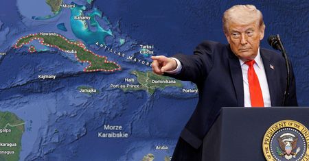 Trump chce przejąć kontrolę nad Kubą? "W drodze powrotnej z Iranu"