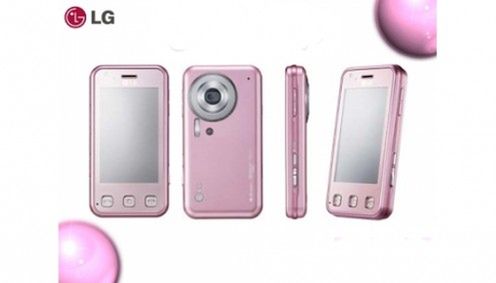 Różowy LG KC910 Renoir 1