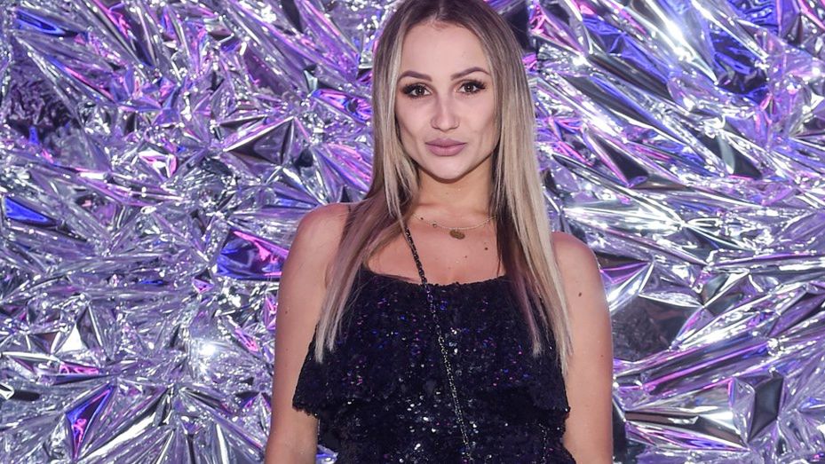 Sylwia Madeńska w sylwestrową noc bawiła się wyśmienicie.