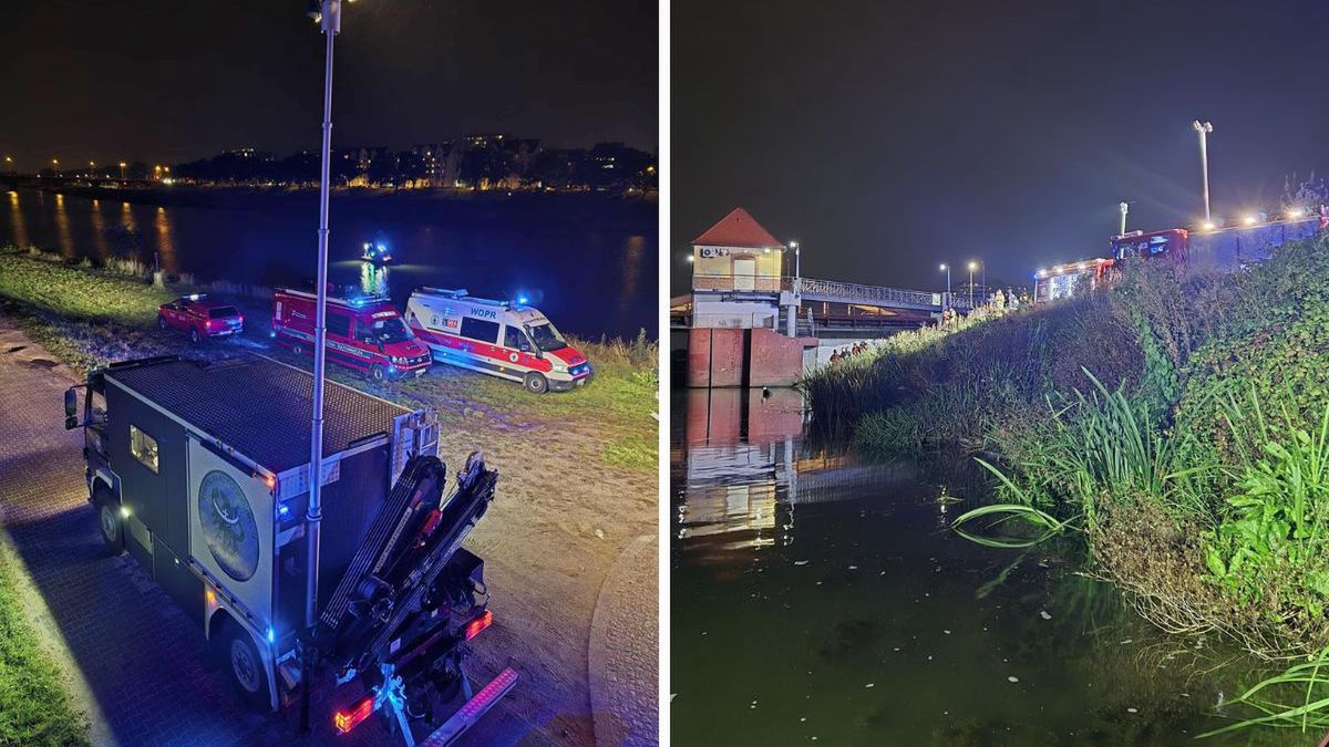 Zgłoszenie o kobiecie i dziecku w Odrze. Akcja służb