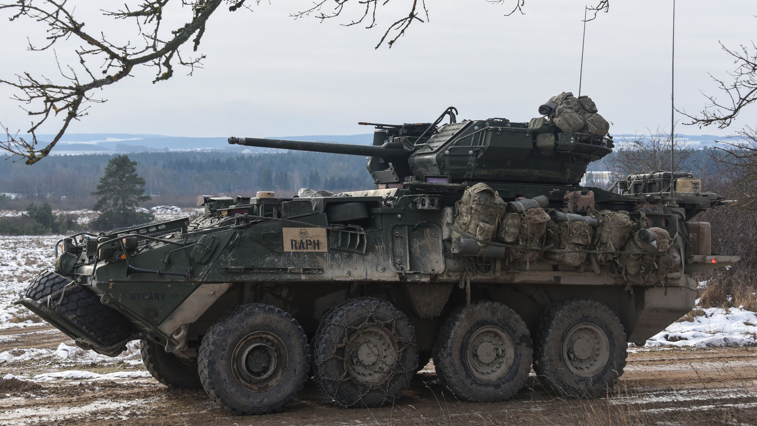 Stryker M1296 w wariancie bojowego wozu piechoty