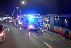Zderzenie autobusów w Warszawie. Są ranni