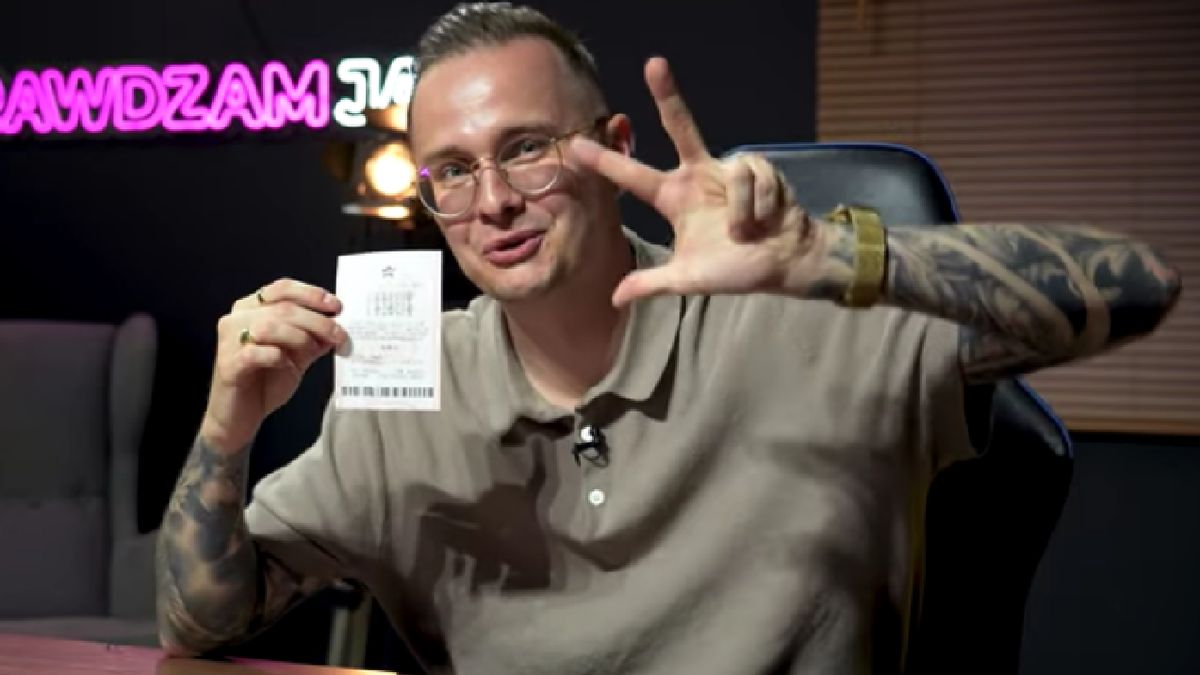 Youtuber spróbował swojego szczęścia w lotto