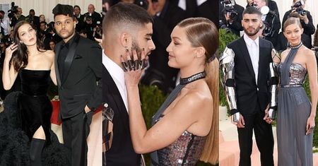 Siostry Hadid pozują z chłopakami na Gali MET (ZDJĘCIA)