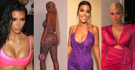 21. urodziny Kylie Jenner: ściśnięte piersi, lateks i środkowe palce (ZDJĘCIA)