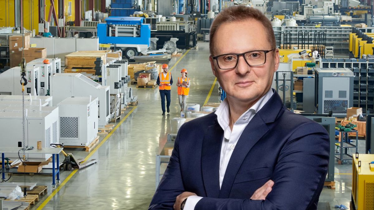 Paweł Łossowski, prezes firmy Ever Grupa