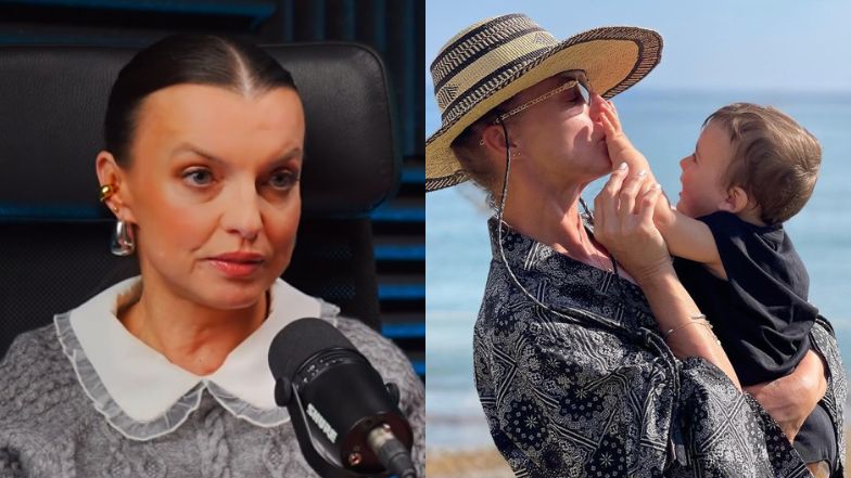 Katarzyna Sokołowska urodziła, mając 49 lat. Iwo za kilka lat pójdzie do szkoły, a ona rozprawia się o rodzicielstwie: "Będę starszą mamą"