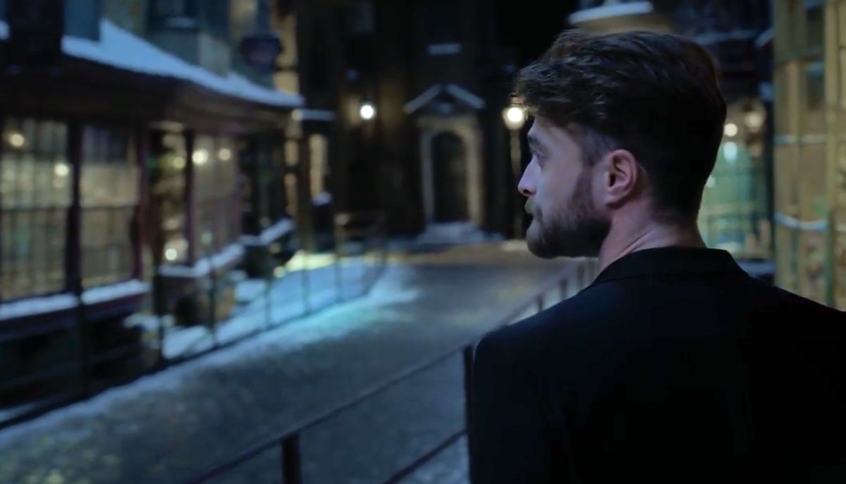 Daniel Radcliffe, czyli filmowy Harry Potter, spotkał się z kolegami z planu