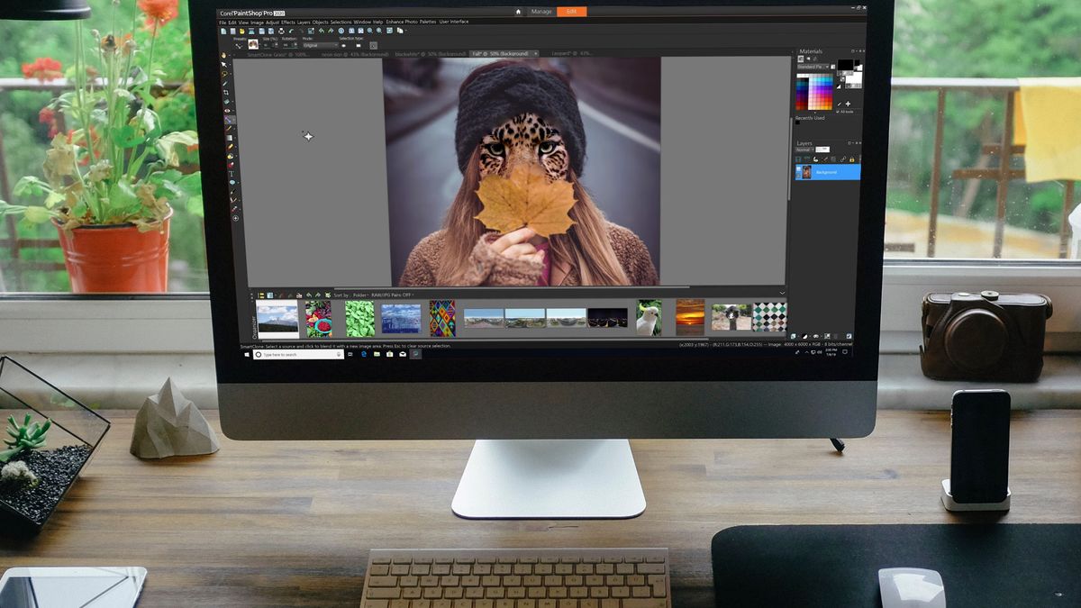 Corel PaintShop Pro 2020: klonowanie z uwzględnieniem zawartości 1