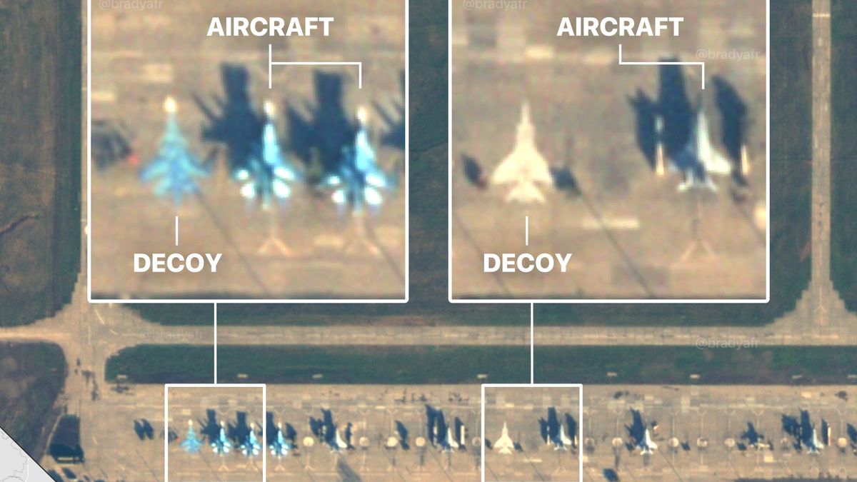 Tajemnicze malunki w rosyjskich bazach - do czego służą?