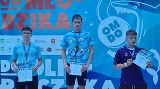 Pięć medali zawodników UKS Delfin Tarnobrzeg w Warszawie