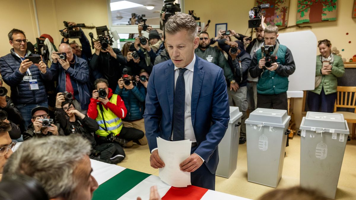 Peter Magyar to główny rywal Viktora Orbana w wyborach