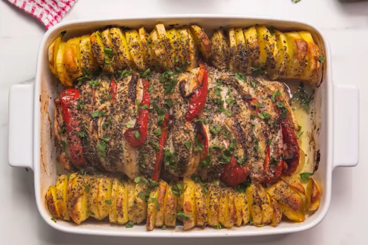 Hasselback pork loin: A quick route to juicy perfection