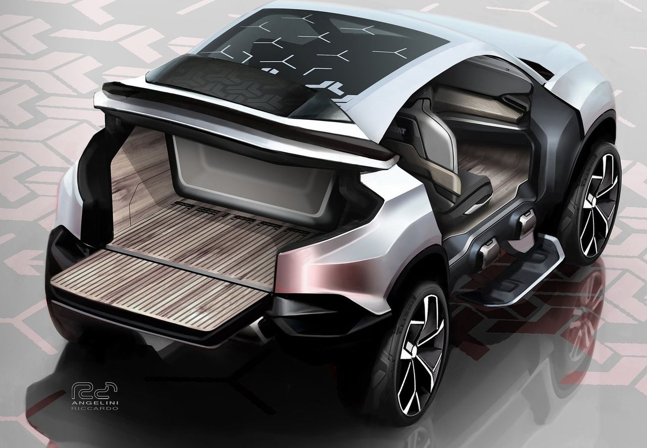 Tata H5X Concept - idealny samochód na randkę i na ryby